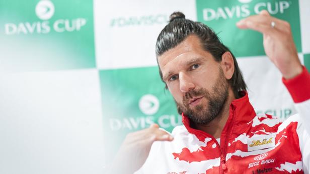 TENNIS/DAVIS CUP/WELTGRUPPEN I BEGEGNUNG/ÖSTERREICH - PORTUGAL: MELZER TENNIS/DAVIS CUP/WELTGRUPPEN I BEGEGNUNG/ÖSTERREICH - PORTUGAL: MELZER