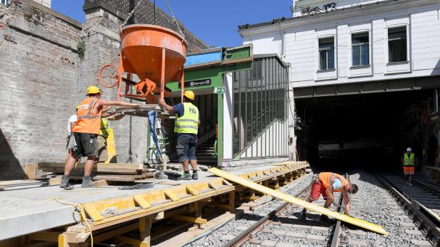 BAUSTELLENBESICHTIGUNG U4 MODERNISIERUNG