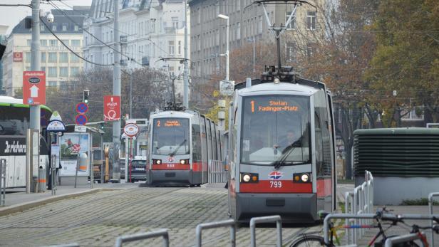 1-er Linie der Wiener Linien Straßenbahn
