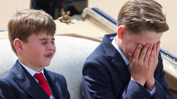 Prinz Louis (links) und Bruder George