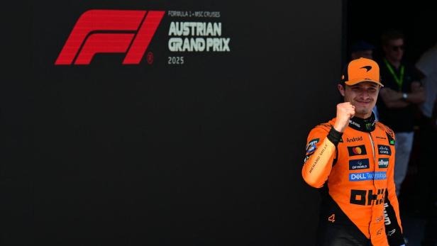 Der Mann des Wochenendes: Lando Norris (GBR) gewann für McLaren