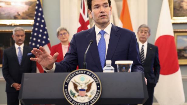 Indo-Pacific Quad meeting at the State Department in Washington