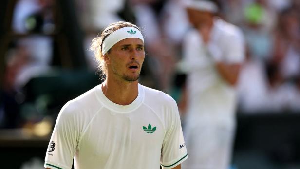 Wimbledon Harte Bandagen: Alexander Zverev fühlt ich nicht wohl