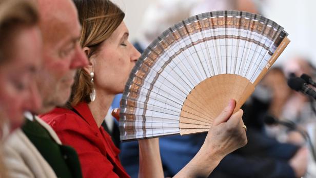 ++ THEMENBILD ++ SALZBURGER LANDTAG / HITZE / ABKÜHLUNG / SOMMER / KLIMA / KLIMAWANDEL Jüngste Hitzewelle: Deutlich mehr Tote durch Klimawandel