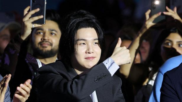 BTS-Bandmitglied Suga