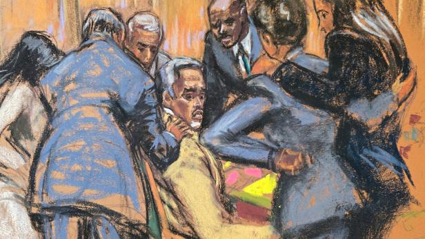 Sean "Diddy" Combs attends trial in New York federal court