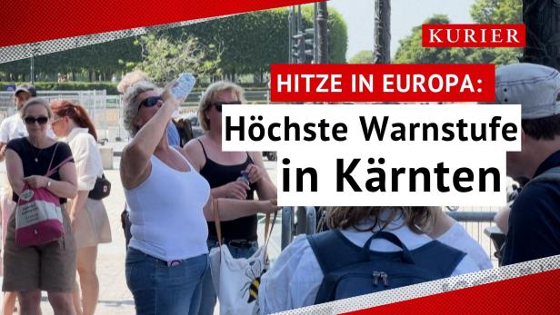 Hitze in Europa