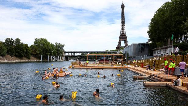 River Seine opens for public swimming at three sites in Paris