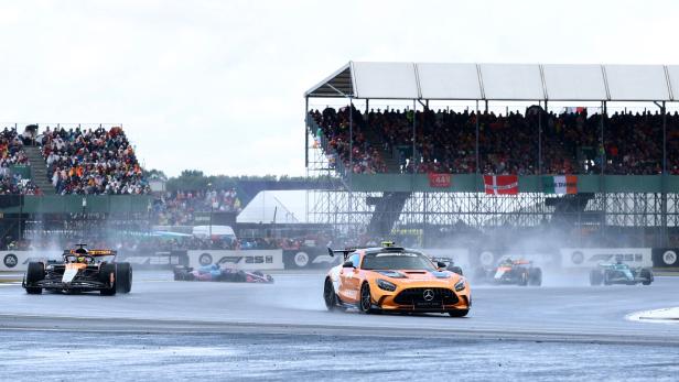 Das Safety-Car musste in Silverstone mehrmals ausfahren.