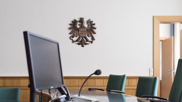 Gerichtssaal von innen