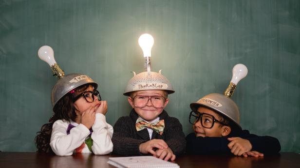 Young Retro Nerds and a Boy with an Idea