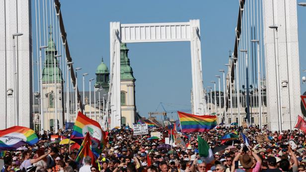 FILE PHOTO: The Budapest Pride March