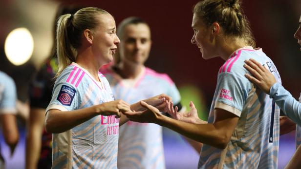 Jahrelang gemeinsam bei Arsenal: Miedema und Mead