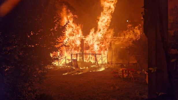 Brand in Margareten