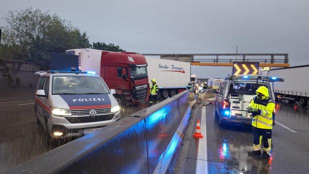 Unfall auf A9 bei Graz