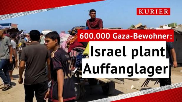 Israel plant Auffanglager