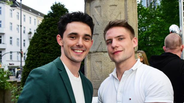 Marc Weinmann und Lennart Borchert (rechts)