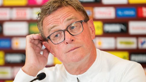 FUSSBALL: WM QUALIFIKATION: ÖFB ABSCHLUSS-PK VOR SPIEL GEGEN RUMÄNIEN: RANGNICK Braucht noch Pause: Ralf Rangnick.