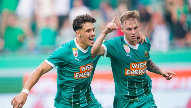 Isak Jansson (r.), der Rekordverkauf von Rapid