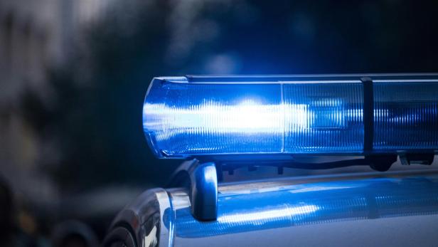 Blaulicht eines Polizeiwagens