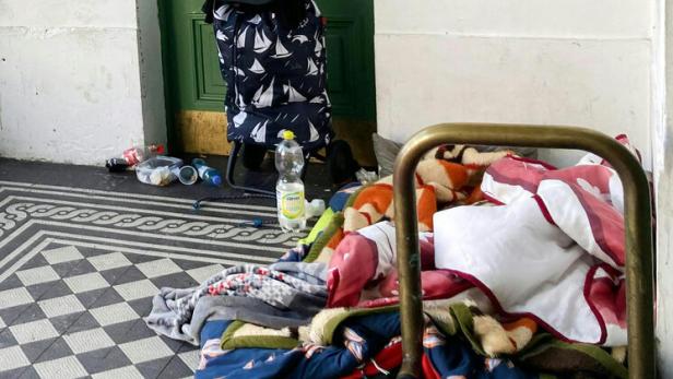 ++ ARCHIVBILD ++ ++ THEMENBILD ++ OBDACHLOSIGKEIT / OBDACHLOSE / ARMUT / WOHNUNGSLOSIGKEIT