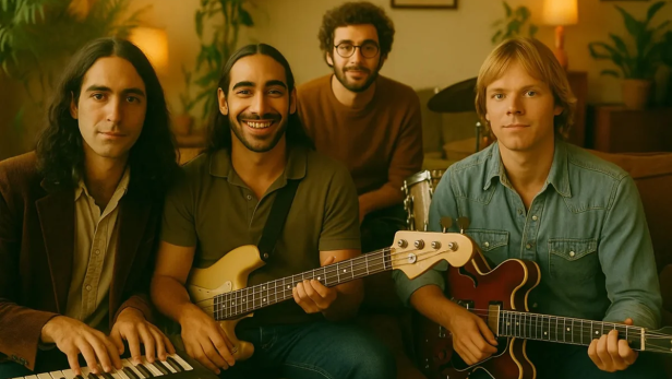 Die Band "The Velvet Sundown" 