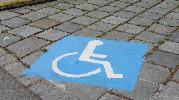 Behindertenparkplatz Krems