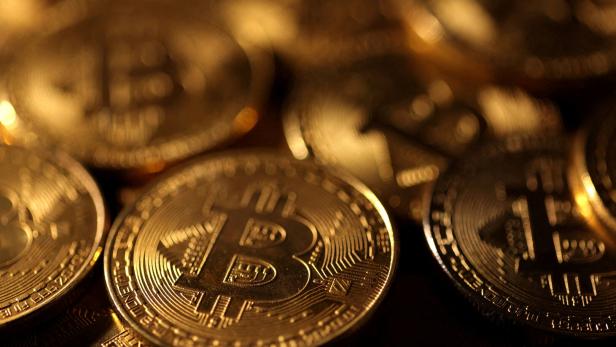 FILE PHOTO: Illustration shows representations of cryptocurrency Bitcoin