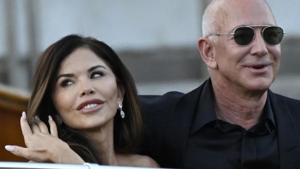 Jeff Bezos und Lauren Sánchez