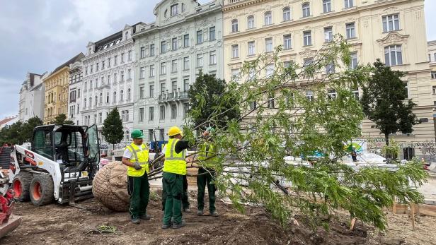 Wien, Naschmarkt, Naschpark, Ulli Sima
