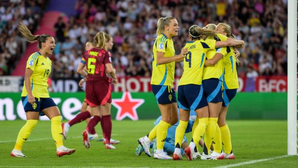 Fußball, UEFA Women's EURO 2025, 20250712, Schweden - Deutschland