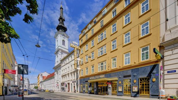 Wien, Hotel Stefanie, Taborstraße 12, Wiens ältestes Hotel (1600) // Vienna, Hotel Stefanie, Taborstraße 12, Vienna's Oldest Hotel (1600)