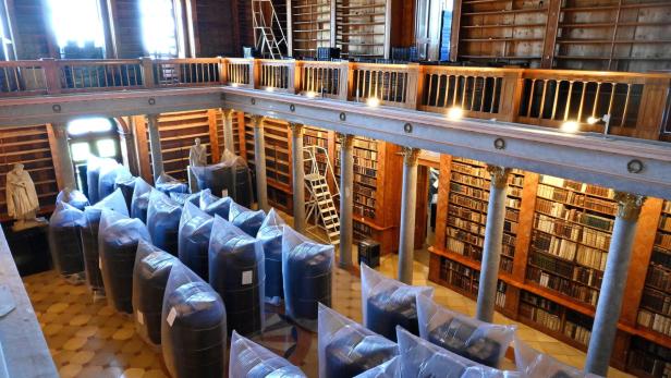 Hungarian abbey library closes temporarily due to pest infestation