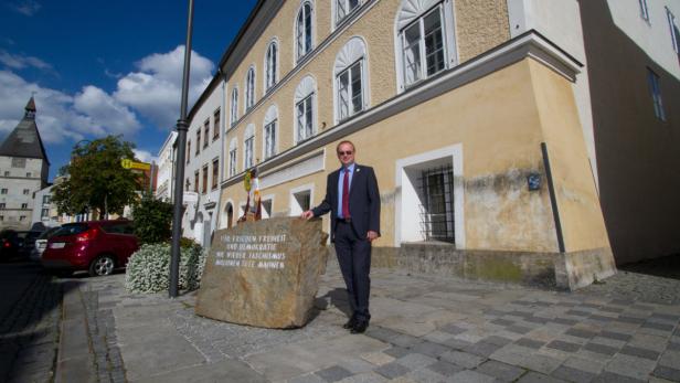 Hannes Waidbacher Bürgermeister Braunau Hitler Haus