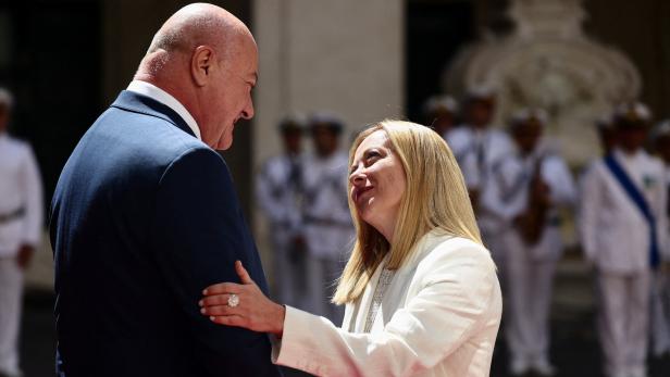 Italian Prime Minister Giorgia Meloni meets Austrian Chancellor Christian Stocker in Rome Italian Prime Minister Giorgia Meloni meets Austrian Chancellor Christian Stocker in Rome
