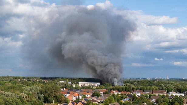 BELGIUM-MUSIC-FESTIVAL-FIRE