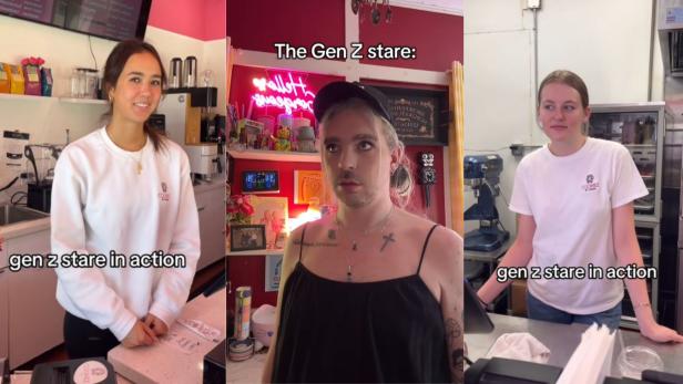 "Gen Z Stare"