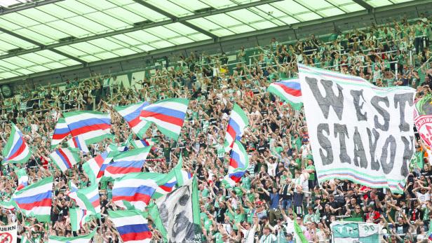 FUSSBALL/BUNDESLIGA/ADMIRAL BUNDESLIGA/EUROPACUP-PLAY-OFF/FINALE/RÜCKSPIEL.RAPID - LASK