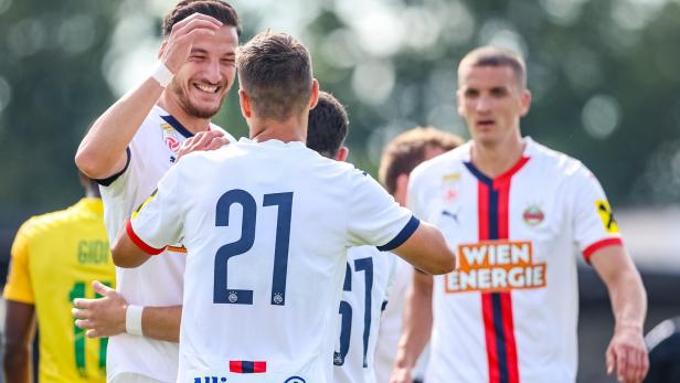SOCCER - Rapid vs Zilina, test match