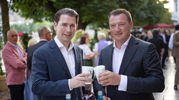 Sebastian Kurz und Markus Friesacher