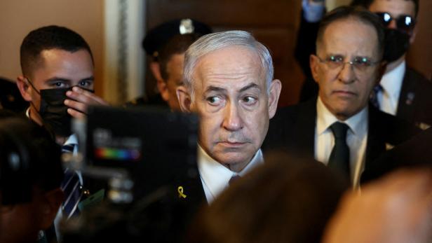 FILE PHOTO: Israel's Prime Minister Netanyahu visits Washington D.C.