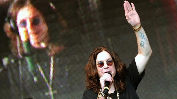 Ozzy Osbourne auf der Bühne