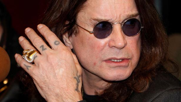 FILE PHOTO: Rock musician Ozzy Osbourne is interviewed during a news conference in Los Angeles FILE PHOTO: Rock musician Ozzy Osbourne is interviewed during a news conference in Los Angeles