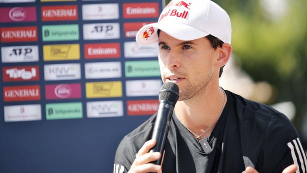 Rede und Antwort auf sympathische Art: Dominic Thiem