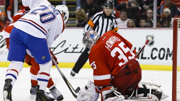 Thomas Vanek (20) trifft im dritten Drittel für die Canadiens.