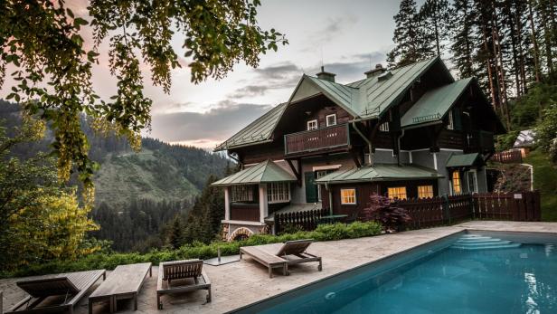 Villa Antoinette mit Pool am Semmering 