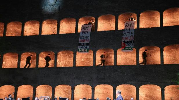 SALZBURGER FESTSPIELE 2025: ERÖFFNUNG - STÖRAKTION