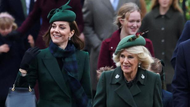 Royal Family's Christmas Day service at the Sandringham estate
