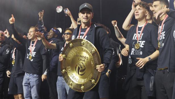 In der vergangenen Saison holte Sturm Graz die Meisterschale.