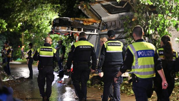 Passenger train derailed in southwestern Germany